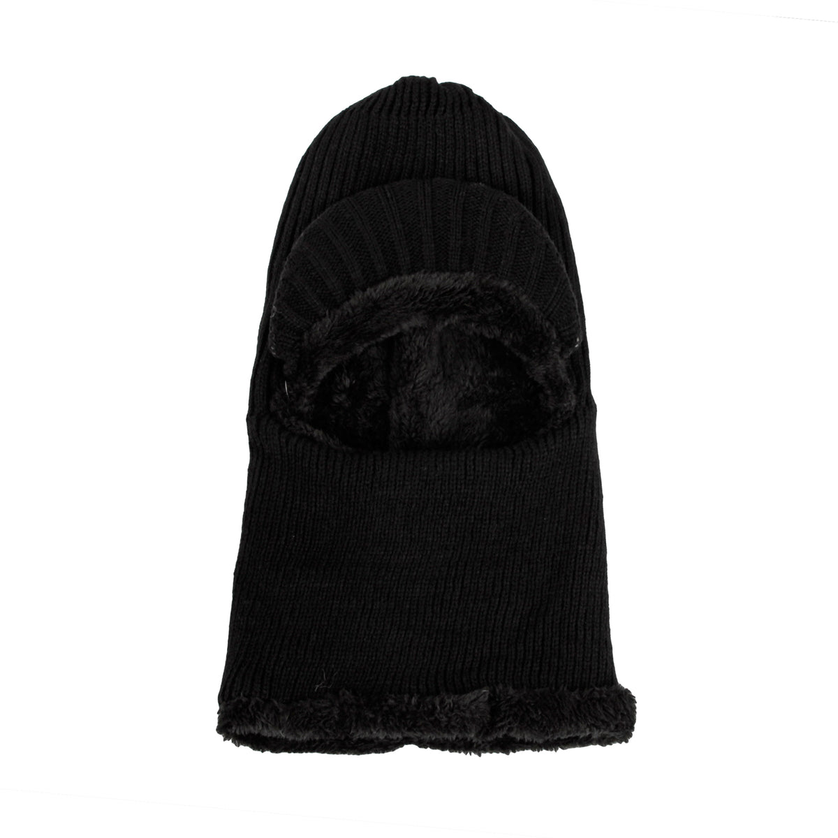 Winter Knit Visor Face Hat Fleece Balaclavas Mask WITHMOONS – Beanie