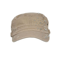 Cadet Cap Cotton Vintage Distressed Washed Hat AC21433