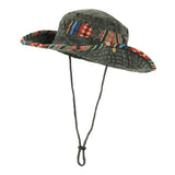 Boonie Bush Hats Wide Brim Aztec Pattern Side Snap AC8726