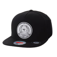 Snapback Hat Hip Hop Illuminati Patch Baseball Cap AL2389