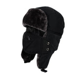 Winter Trapper Russian Hat Earflaps Mask Windproof Fleece Cap AZT0063