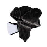 Winter Trapper Russian Hat Earflaps Mask Windproof Fleece Cap AZT0063