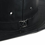 Faux Leather Hat Outback Hat Fedora CD8859