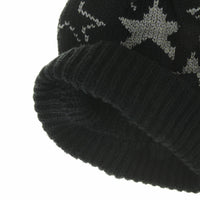 Knit Fairs Isle Nordic Bobble Pom Beanie Hat CR5128