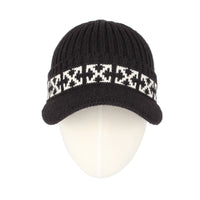 Winter Knit Visor Beanie Hat Baseball Watch Cap CRQ1102