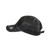 Camouflage Military Street Cap Cotton Camp Cap Lightweight 5 Panel Flat Bill Trail Hat CT21447