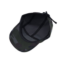 Camouflage Military Street Cap Cotton Camp Cap Lightweight 5 Panel Flat Bill Trail Hat CT21447