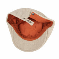 Summer  Linen-Like Fabric Flat Ivy Gatsby Newsboy Hat Driving Cap for Men MZ30038