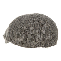 Flat Cap Wool Herringbone Vintage Newsboy Ivy Hat SL3464