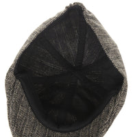 Flat Cap Wool Herringbone Vintage Newsboy Ivy Hat SL3464