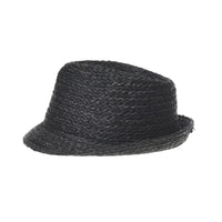 Fedora Hat Summer Cool Bocasi Raffia Simple Plain Seamless Unique Hat SL6986