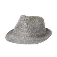 Fedora Hat Summer Cool Bocasi Raffia Simple Plain Seamless Unique Hat SL6986