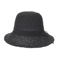 Women Flanging Straw Sun Hat Bocassi Summer Bowler Beach Cap SL8987