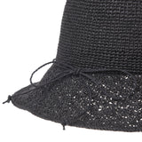 Women Flanging Straw Sun Hat Bocassi Summer Bowler Beach Cap SL8987