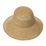 Flanging Straw Crochet Sun Hat Summer Bowler For Women SLH1036