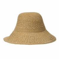 Flanging Straw Crochet Sun Hat Summer Bowler For Women SLH1036