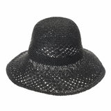 Flanging Straw Crochet Sun Hat Summer Bowler For Women SLH1036