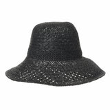 Flanging Straw Crochet Sun Hat Summer Bowler For Women SLH1036