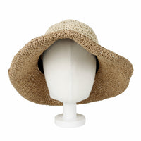 Women Floppy Flanging Straw Sun Hat Summer Beach Cap Wide Brim SLH1256