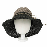 Women Floppy Flanging Straw Sun Hat Summer Beach Cap Wide Brim SLH1256