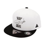 Snapback Hat Flat Brim Two Tone Hiphop Baseball Cap TR21318