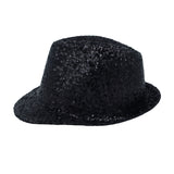 Sequins Bling Fedora Hat Sparkle Shining Bucket Cap for Adults Costume YT61411