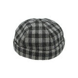 Wool Watch Cap Beanie Plaid Brimless Harbour Cuff Hat CT51166