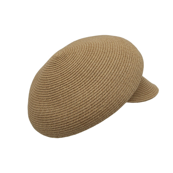 Summer Straw Newsboy Hat Beret Cap Bakerboy Visor Meshed Hat – WITHMOONS