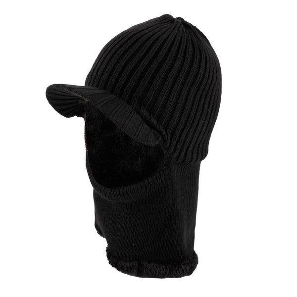 Winter Mask – Knit Visor WITHMOONS Fleece Hat Balaclavas Beanie Face